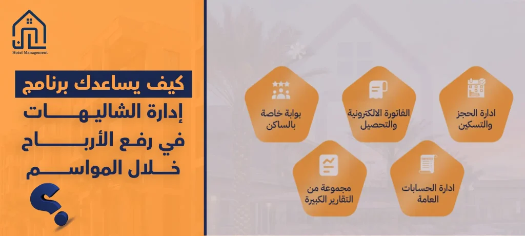 كيف يساعدك برنامج إدارة الشاليهات في رفع الأرباح خلال المواسم